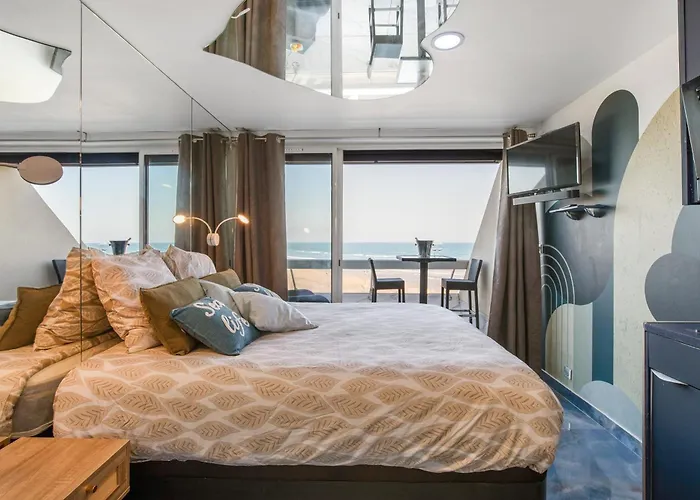 Sea Life Héliopolis Aan Zee In Het Naturistendorp Cap Dagde Appartement